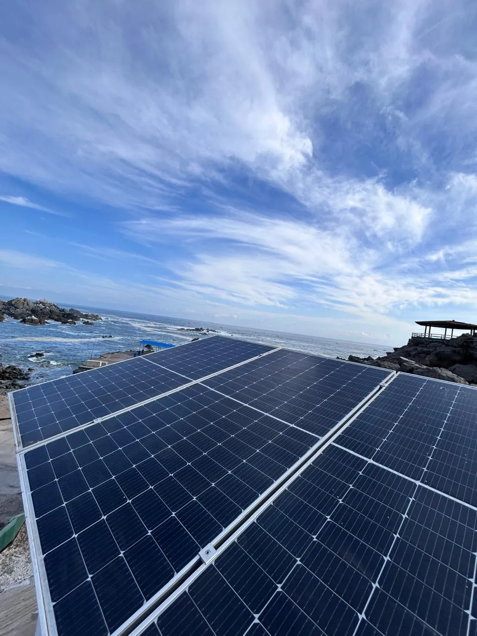 Sistema fotovoltaico instalado