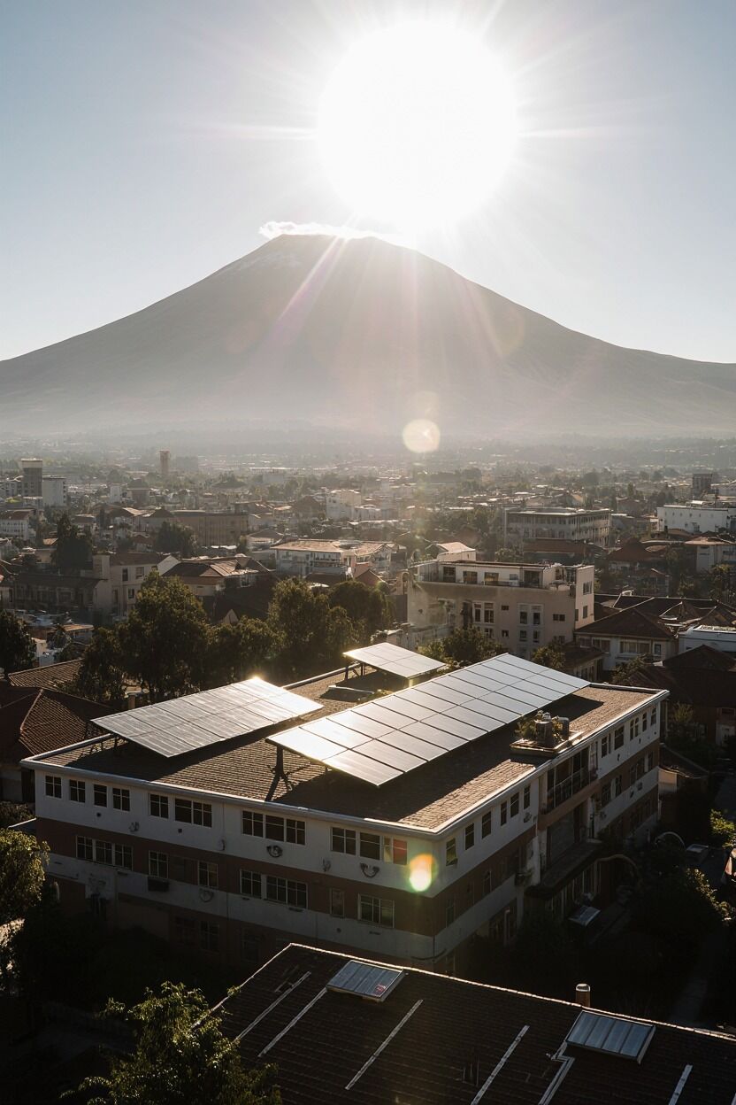 Instalación de paneles solares en Arequipa - Proyecto ICR