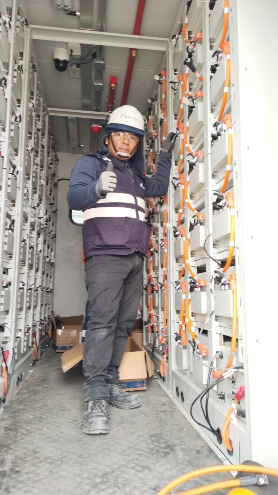 Equipamiento técnico Quellaveco